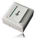 ACIE BOPO Bouton de sortie ABS gros modle avec symbole cl 