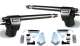 Adyx Genius KBT300KIT Kit motorisation portail:  Vrins droit et gauche EUROBAT 300 avec ensemble de fixations et condensateurs