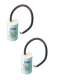 Adyx Genius C8micro2 Vritable Pack de 2 condensateurs 8 mf de dmarrage 400v compatibles moteurs ADYX 230v (kbt)