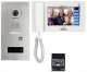 Aiphone JPS4AEDFL Kit vido accessibilit avec platine inox encastre JPDVFL, moniteur JP4MED cran 7 et PS2420DM