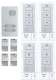 Aiphone KITDB4 Kit audio platine alu saillie 4 BP, 4 postes audio mains libres et transfo - 118717