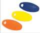 Aiphone KEY3 Lot de 3 badges rsidents pour UGVB, UGVBA & UGVBT