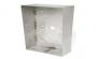 Aiphone 110582 Cadre saillie inox avec visire pour platines KDA2 & KDA4