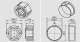 BECKER 4930 300 1950/1960 Adaptation moteur : Tube rond lisse - srie 40
