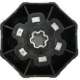 BECKER 4931 200 063 0 Roue OCTO 102 ALULUX pour moteurs srie 60mm