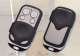BE REMOTES RS447 Télécommande Miniature Solide en boitier Métal 4 touches avec fonction duplication de codes 433Mhz + attache porte-clés