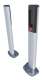BFT P903028 Paire de colonnettes PHP A en aluminium pour photocellules