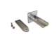 BFT N735003 00001 SFR-L B COMPLETE système de fixation au mur réglable, court, pour motorisations de portails battants linéaires avec support plat