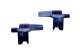 Bubendorff 231004 2 Tulipes ID1 pour lame de 13 mm - Bubendorff (1 gauche + 1 droite) P30146