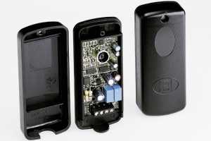 CAME DIR10 Jeu de photocellules  rayon infrarouge porte 10m en saillie NOIRE allonge