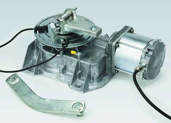 CAME FROG-A24 Moto-réducteur FROG A24 enterré 24 V irréversible avec butée réglable du vantail en fermeture pour portails battants avec vantail max 3,5 m et 400 kg.