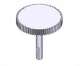 CAME 119RIE158 Arbre lent V600 axe Complet traversant