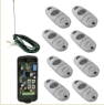 CAME 8TELR2ANT Kit 8 tlcommandes + 1 rcepteur 2 canaux 12/24v + 1 antenne (dernires gnrations de tlcommandes)