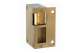 CDVI GBR12047 Gche rversible Bronze - Verticale 120 mm - Rupture  12V DC