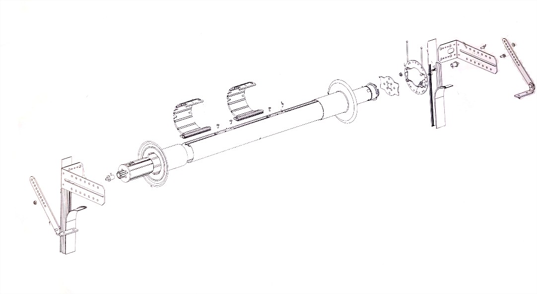 Deprat Tradi Classique M Manoeuvre par moteur tube de 62 avec ATR installation neuve