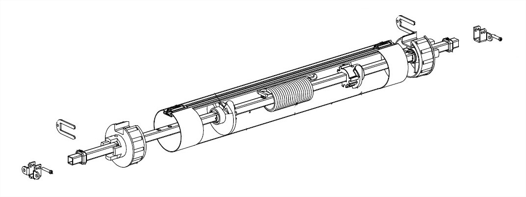 Deprat Tradi classique TD Arbre  tirage directe tube DP 62 ou DP89, installation neuve