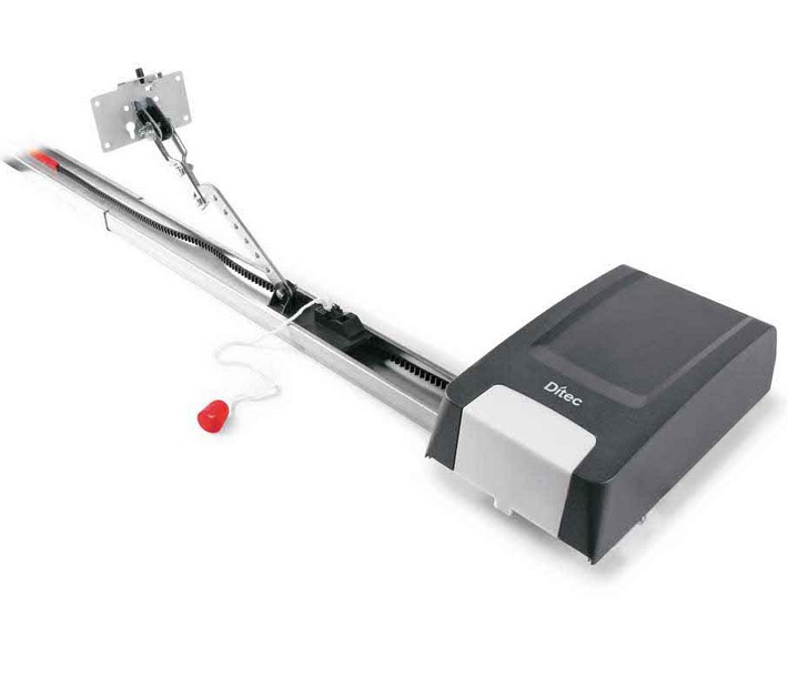 DITEC Entrematic TOP903H Moteur de porte de garage TOP903H 1000N 170W en 24v pour porte 210kg et 17.3m + 2 tlcommandes ZEN4