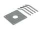 DITEC Entrematic QIKAFZ Barres de fixation support QIKAF