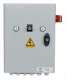 ETME PIC 5800 NM SR Coffre mtal + pic 5800 pour 1 moteur triphas, 2 boutons poussoir, commutateur et sectionneur rotatif