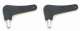 FAAC 713009 Paire de Cls de dverrouillage hexagonale 412