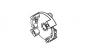 FAAC 132327 Support moteur : Ct  REHAU Gauche