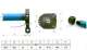 FITEM SINCRO550 Moteur 40Nm compatible tubulaire Sincro 550 pour stores extrieurs avec manoeuvre secours sans manivelle ni passe caisson