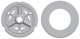 GAPOSA AXR1168 Roue + couronne 168 mm x 4,5 mm pour moteur XQ80