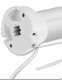 GAPOSA XSDC3ED228 Moteur  tte compacte et antenne externe avec encodeur lectronique et contacts sec - 2/28 - Tte 37mm - cble - 28