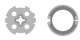 GAPOSA AX3.01P137 R&C Benthin 38mm - Louvolite 40mm - Sundecor 38