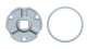 GAPOSA AXR110125 Roue + Couronne pour tube rond 101,6x2,5