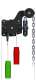 GAPOSA ASOMCSZX Commande secours chaine - BHS/SZX - Chaine 8 mtres = boucle de 4m
