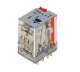 Carlo Gavazzi RMIA4524AC Relais industriel embrochable 4 inverseurs 5A - bobine 24 V AC-DC