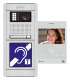 GOLMAR GNERP/ART4H/L Kit vido couleur ERP Alu ART4 - 4.3 pouces - 1 appel avec modul boucle magntique