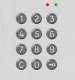 GOLMAR GN3301/AL Module clavier cod touches mtalliques rtro-claires pour platine NEXA aluminium :  2 relais NO/NF paramtrables impulsionnel ou bi-stable,   999 codes  2 sorties relais libres de tension