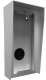 GOLMAR GNX872 Boitier saillie avec visire NEXA Inox 304 L - 2 modules 1 colonne - Dimensions : H 271 x L 138 x P 80 mm