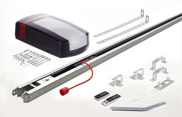 LIFTMASTER LM55EVFFK Kit Liftmaster 600Nm - Oprateur + Rail 2500 mm en 2 parties + 2 metteurs 868Mhz