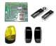 LIFTMASTER KCB22SEG Kit carte CB22 + voyant Multi-tension + 2 télécommandes + paire de photocellules Failsafe