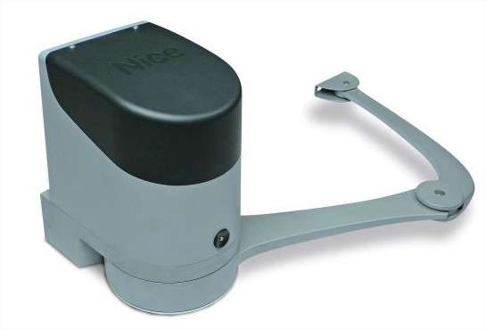 NICE HO7224 Hopp : moteur irréversible esclave sans logique de commande pour portails battants avec vantaux 2,4 m