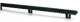 NICE FR-SIR6MD Crmaillre M4 en nylon arme 25 x 20 x 1000 mm avec perforations avec 6 attaches