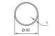 NICE 503.24000 Adaptation moteur : Tube rond 40x1 - Era35 et Neo35