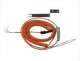 NICE 920081155516 Cble spiral   5 fils  (5 x 0,5 mm), avec une extension de  0,8m / 1,6m, pour le raccordement de bord sensible optique ou rsistif