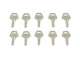 NICE PR10CHS Groupe cle deverrouillage (cles 1001 a 1010) selecteur a cle, Hyppo, Signo, Run, Robus, Toona, Wingo