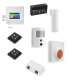 NICE MN700KIT Kit alarme MyNice sans fil, 99 dispositifs rpartis dans 6 groupes 