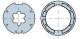 NICE 503.25003 Adaptation Era S rond 45 mm avec nervure (ACMEDA)