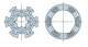 NICE 503.25300 Adaptation EraS 53x1.5 Hunter Douglas, roue+couronne