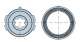 NICE 503.26000 Adaptation Era S rond 60x2 -ogive spciale,nervure