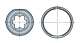 NICE 513.24000 Adaptation Era S rond 40x(1.42), roue + couronne