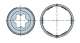 NICE 513.24015 Adaptation Era S rond 40x1.5, roue + couronne