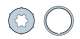 NICE 513.24200 Adaptation EraS rond 42x1.5 Coulisse,roue+couronne