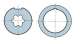 NICE 513.24900 Adaptation ERA S Ogive 49x2,9 et 60x2,5 Mottura roue + couronne